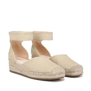 NWOT - Franco Sarto Bessa Platform Espadrille Sandals in Ivory Size 8.5